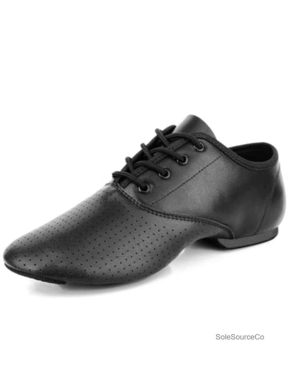 Women's Ballroom Dance Shoes Suede Sole Character Shoes Lace Up